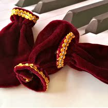 Factory direct sales * golden velvet piano pedal set piano pedal set piano foot cover (3)