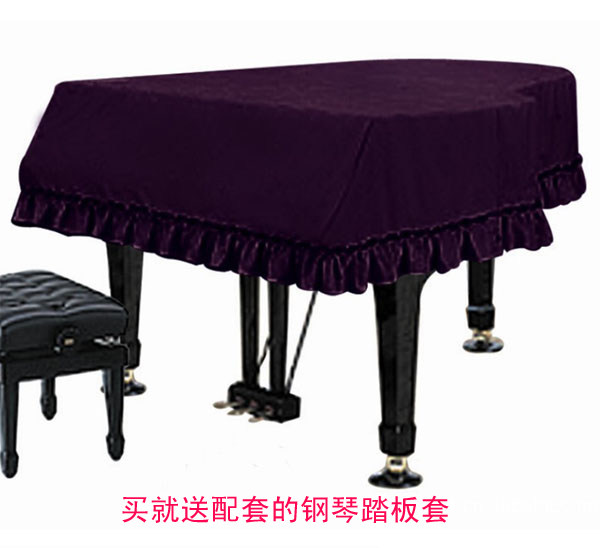 Homemade * high-grade gold velvet piano cover Piano cover Grand piano cover Grand piano cover large size