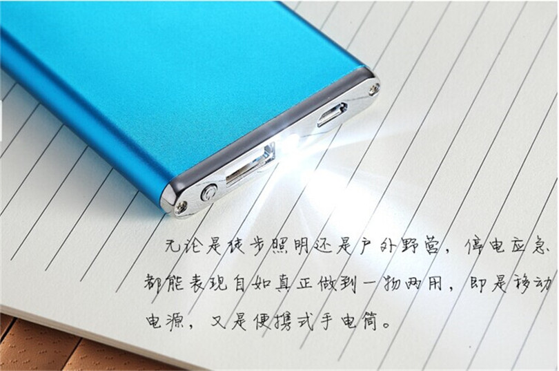 Các siêu mỏng lúa nhôm sao khẩn cấp mới điện thoại di động sạc phổ Po 3000 mA nhanh phí - Ngân hàng điện thoại di động cục sạc dự phòng 20000mah