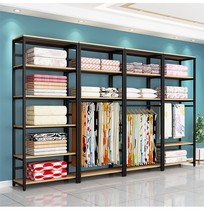 Home textile store display rack four-piece quilt core pillow shelf bedding container multi-layer shelf storage shelf