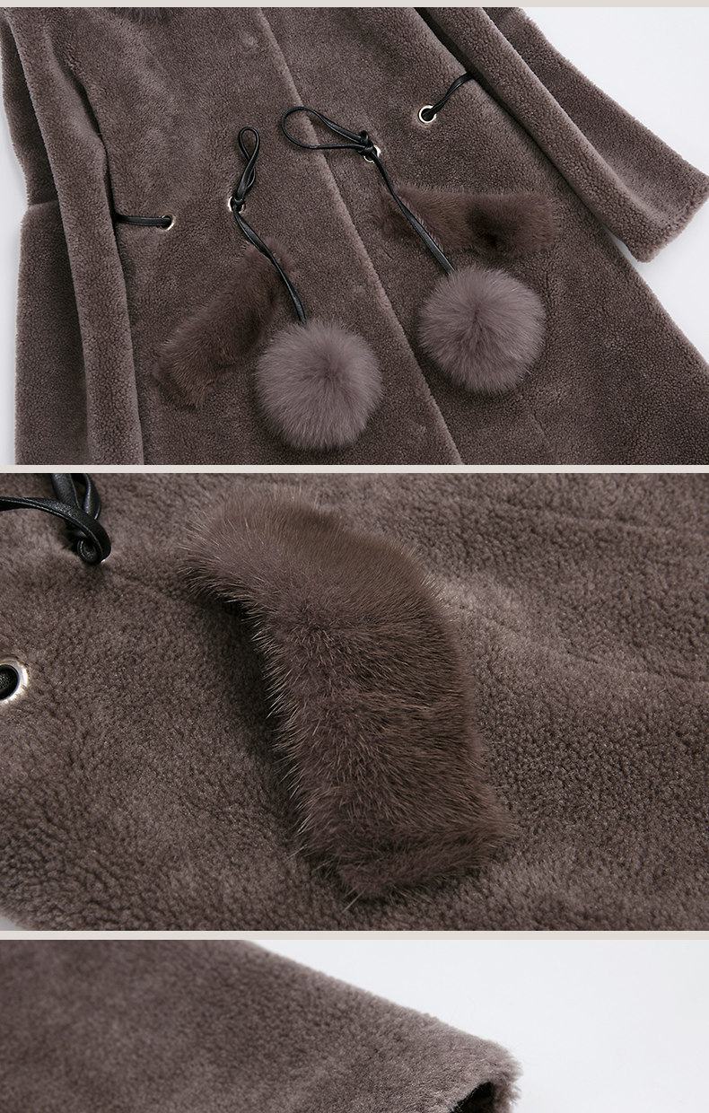 Manteau de fourrure femme - Ref 3174597 Image 21