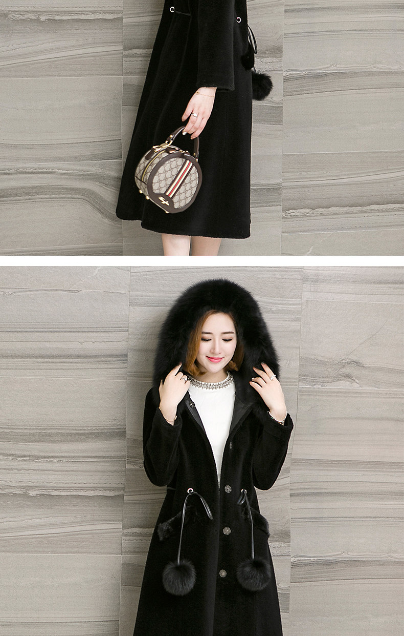 Manteau de fourrure femme - Ref 3174597 Image 15