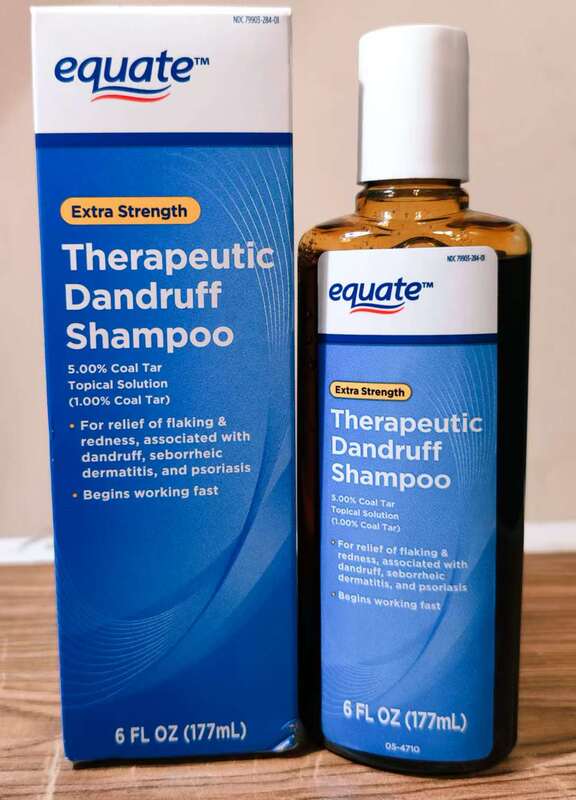 Imported from the Usa, Equate Coal Tar Shampoo Strengthens Oil Control, Relieves Itching, and Is Suitable for Seborrheic Conditions, with Free Shipping