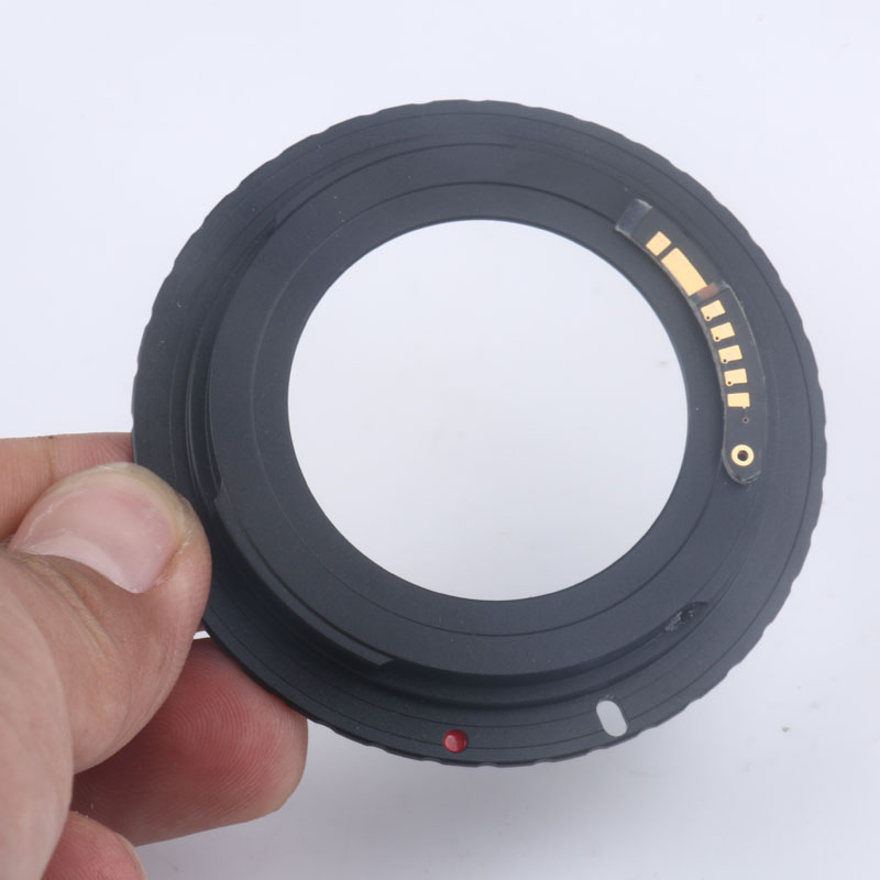 9 generation chip M42-EOS lens switching ring M42 screw mouth turn Canon EOS body applicable 5D3 5D2