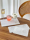 New Chinese-Style Tea Drinks, Creative One-Tea-Three-Drinks, Acrylic Tray, Popular Coffee Shop, One-Bean-Three-Drinks, Three-Hole Wooden Tray