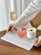New Chinese-Style Tea Drinks, Creative One-Tea-Three-Drinks, Acrylic Tray, Popular Coffee Shop, One-Bean-Three-Drinks, Three-Hole Wooden Tray