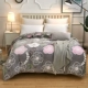 Mùa đông nam nữ flannel quilt cover đơn mảnh san hô quilt bìa dày ký túc xá flannel nhung đơn 1,5 m chăn băng lông