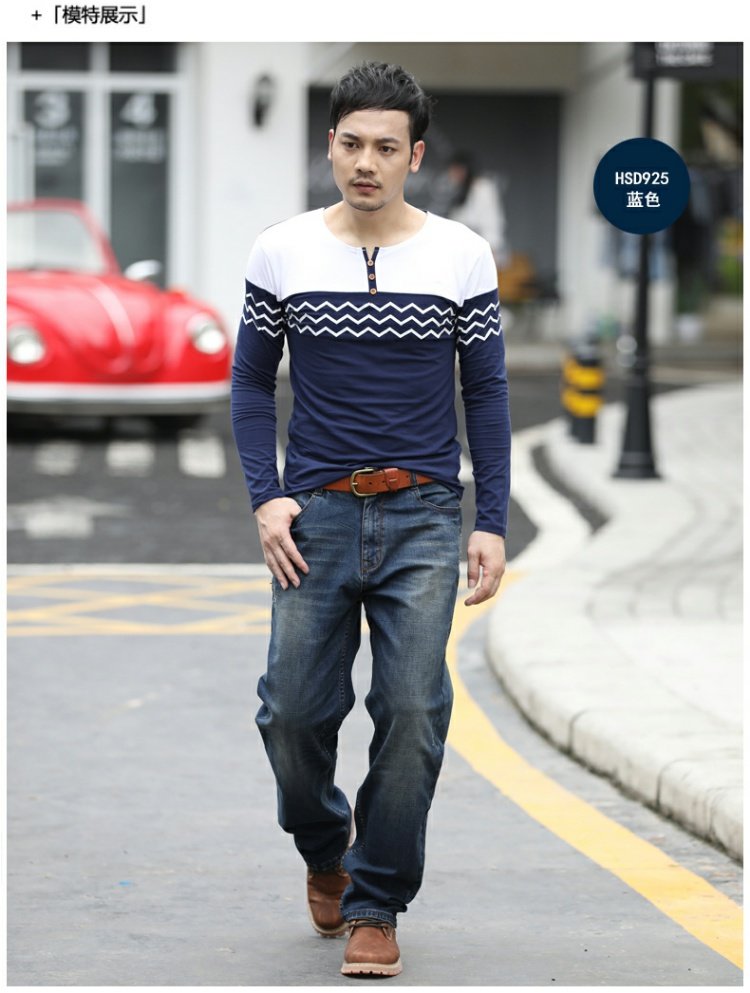 Mùa thu đông mới quần jeans ống rộng đa năng nam ống thẳng cộng với phân bón XL quần thun nam dài quần jean ống suông nam