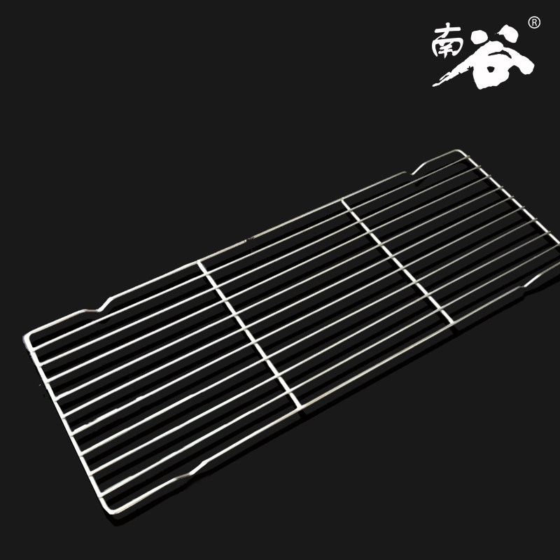South Valley Stainless Steel Barbecue Grill grill Tool plus coarse thickened Barbecue Grill baked mesh sheet 60 cm