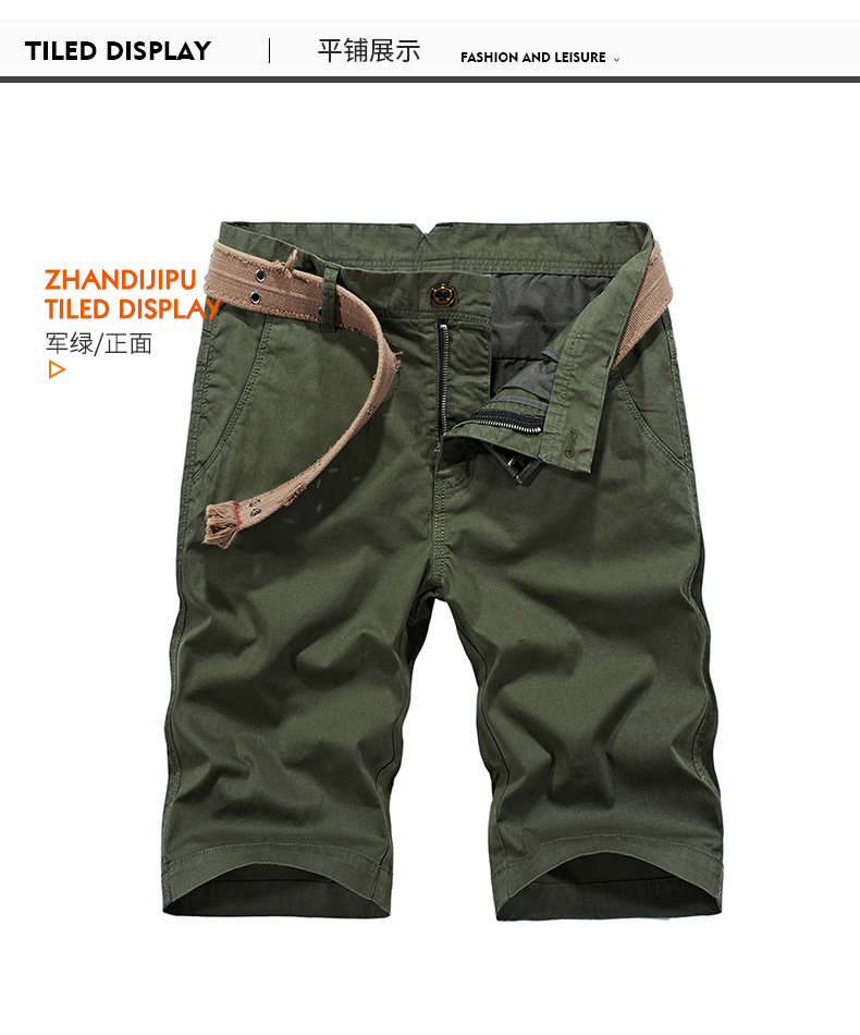 Dụng cụ quần short nam rộng nhiều túi cỡ lớn thanh niên giản dị 5 điểm quần mùa hè cotton mỏng phần năm quần quần jean nam đẹp
