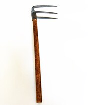 Multifunctional rake Planer Peanut Peanut Grab Peanut Three-tooth Rake Agricultural Tools Forging Shovel Rake