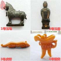 Bag Paste Xiu Jade Jade Jade Retro to Play Pieces jade Pieces Palace Decorative and Decorative Pendulum crew Accessories Tiger Warrior Jade Figurines