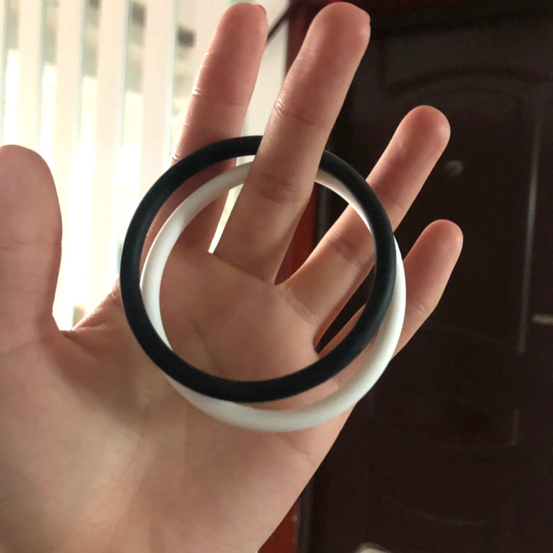 Mori women minimalist bracelet accessories GD same Star Energy bracelet plain black white silicone bracelet