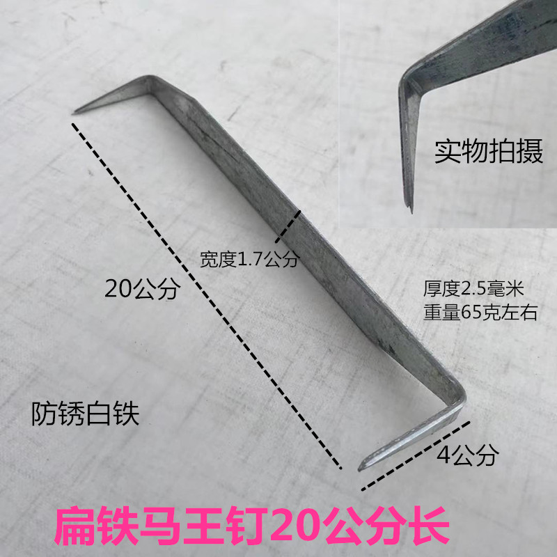 Flat Iron Horse Nails, Horse Nails, Pick-Nails, Double Pointed Nails, Double Prong Nails, U-shaped Nails, Boat Nails, Premium Martin 