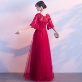 Красное вечернее платье для беременных, костюм, длинная юбка, высокая талия
