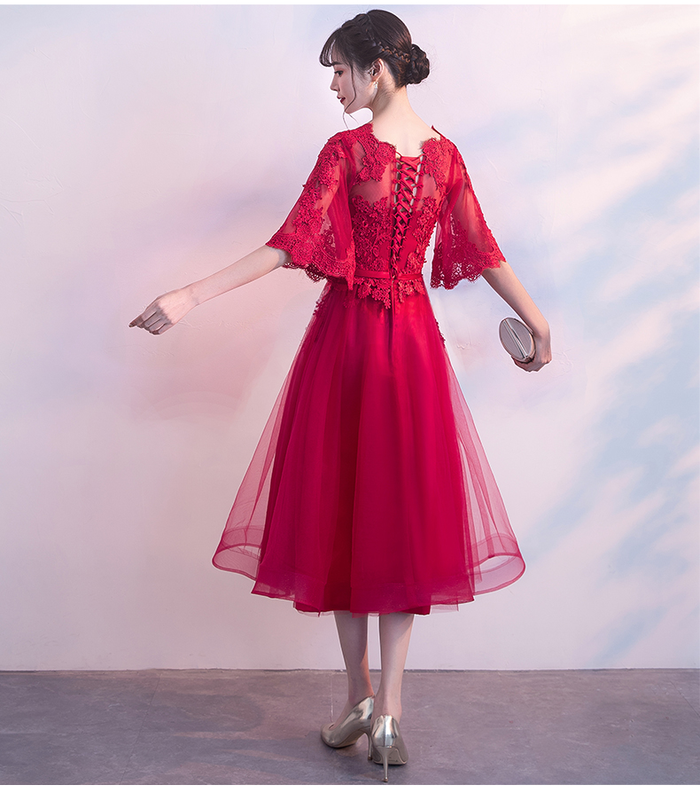 Robe de soirée manchon de cloche - Ref 3212728 Image 23