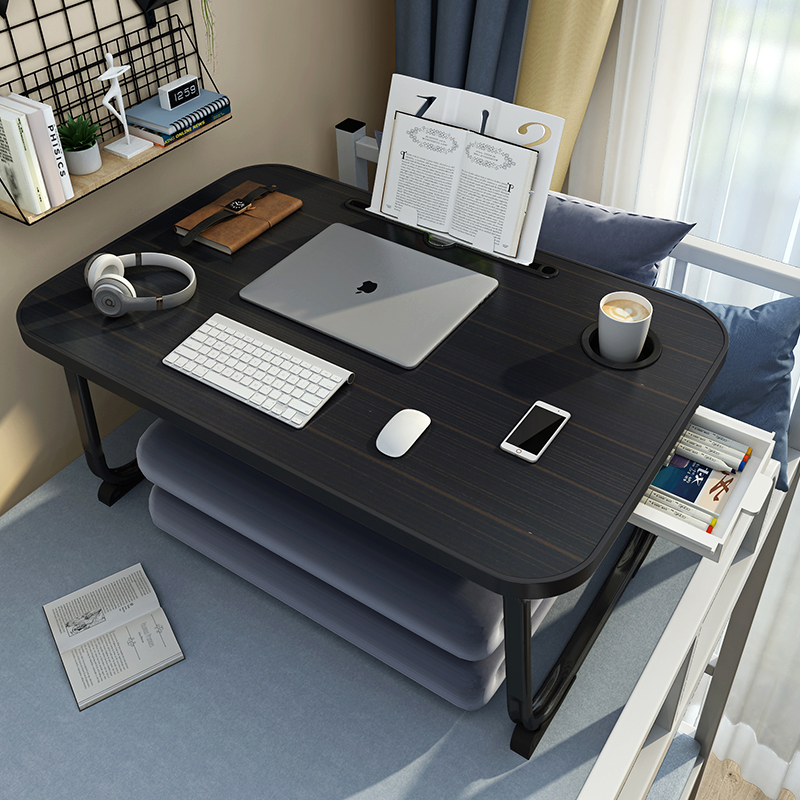 Small table bed desk university dormitory home bedroom cartoon girl simple foldable computer lazy table