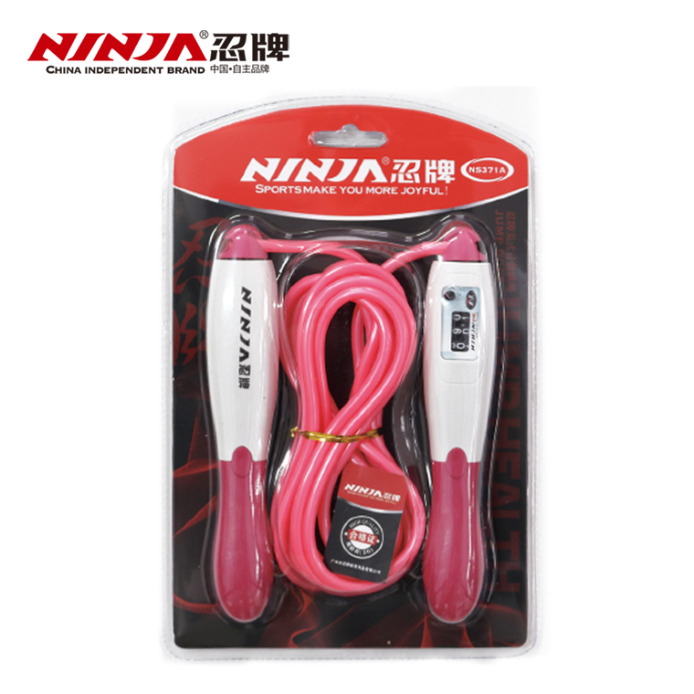 Ninja card count rope skipping fitness weight loss exercise rope skipping count adult children primary school students high school entrance examination rope skipping