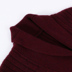 Dongxi mùa thu và mùa đông mới kinh doanh nam cashmere giản dị đan áo len thời trang áo len nhỏ ve áo màu rắn - Cardigan áo bomber Cardigan