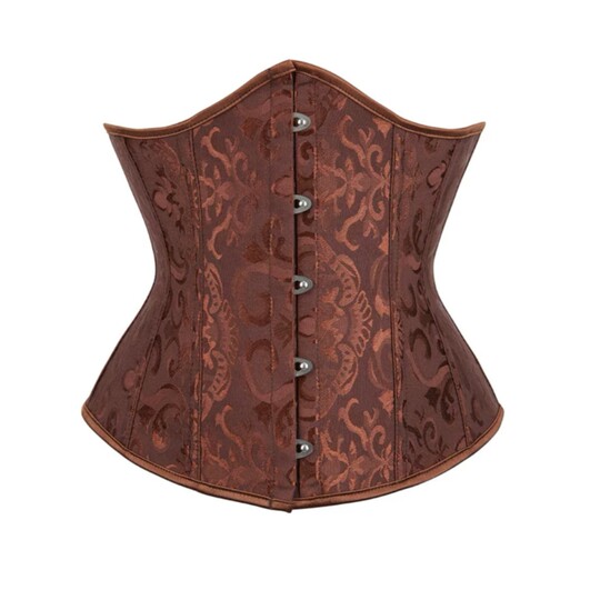 纯色性感复古宫廷绑带束腰塑身上衣收腰