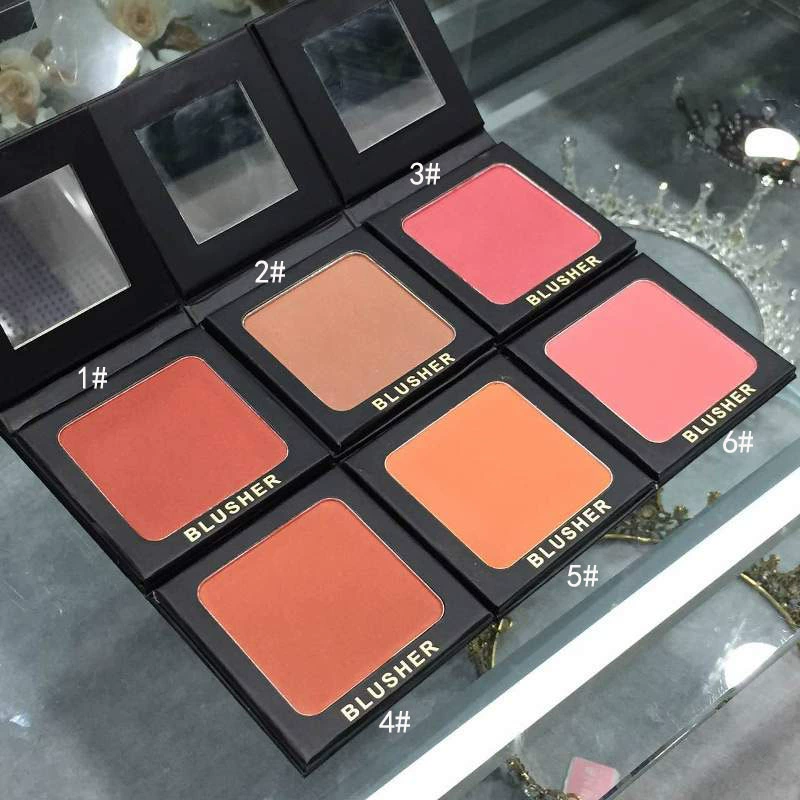 BLushER trang điểm nude má hồng nhẹ carton trang điểm nude phấn má trang điểm nghệ sĩ trang điểm mặt đỏ mặt rouge - Blush / Cochineal