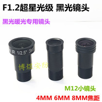 Monitoring the Black Stars dedicated ultra-low as assembly 3 million small lens M12 real F1 2 4MM 6MM