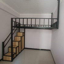 Wrought iron hammock loft elevated sheets upper bed internet celebrity upper bed under bed e-sports table bunk suspended bed under bed sofa