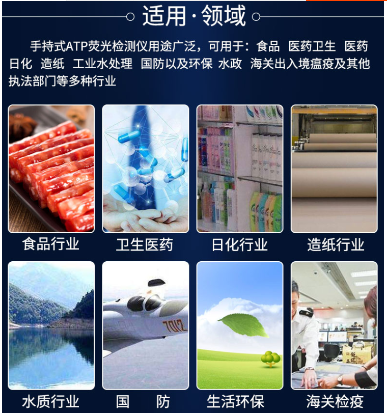 Анализатор качества воды atp荧光检测仪水质微生物细菌检测食品饮料餐具清洁度快速检测仪 Matter