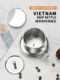 Vietnamese Coffee Drip Pot Coffee Drip Filter Cup Stainless Steel Household Coffee Brewing Pot Filter Cup Drip Pot