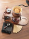 Mongdio Hand-Brewed Coffee Pot Stand Set Glass Sharing Pot Filter Cup Storage Rack Hand Grinder Coffee Machine Equipment