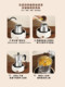 Moka Pot for Home Use, Small Moka Coffee Pot, Manual Coffee Maker, Portable Espresso Extraction Pot
