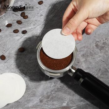 Coffee Machine Filter Paper, Powder Bowl Filter Paper, Coffee Handle Filter Paper, Coffee Filter Paper, Round 51/53/54/58mm Universal