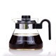 Direct Fire Kettle, Large Capacity Glass Flower Teapot, Graduated Cold Water Kettle, Heat-Resistant Coffee Kettle, Tea Kettle