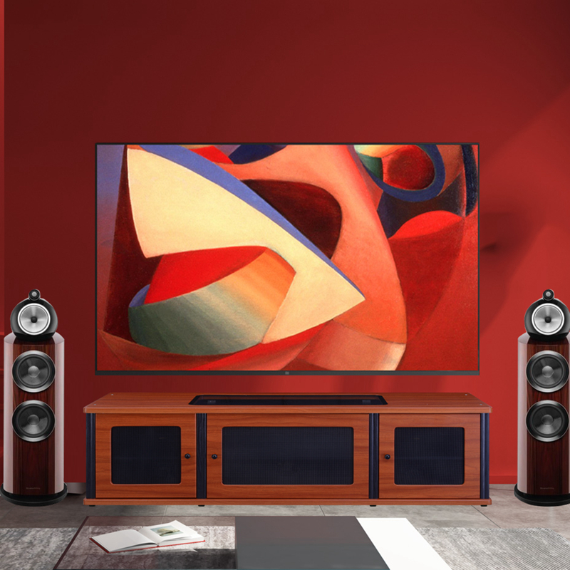 Cinema audio amplifier cabinet Living room Audio and video equipment equipment amplifier rack Laser TV cabinet Laser projection