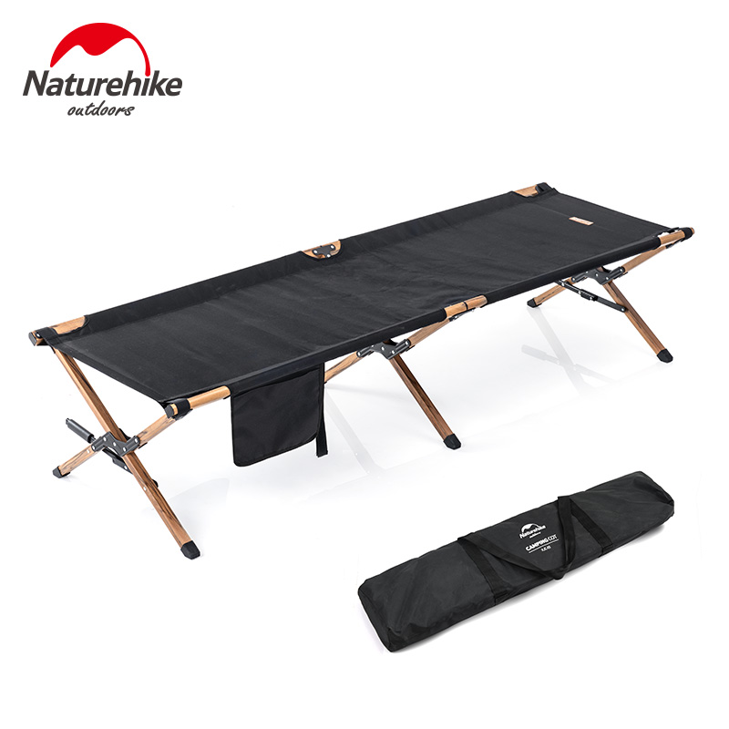 Naturehike Noble Client Flat Folding Bed for Camp Bed in the Military Bed with Camp Bed Aluminum Alloy Single Bed