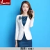 Phù hợp với màu trắng chuyên nghiệp phù hợp với phụ nữ thời trang phụ nữ phù hợp với áo khoác nhỏ nước hoa mùa xuân và mùa thu khí mới - Business Suit váy đầm đẹp Business Suit