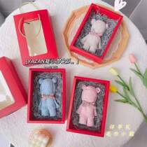 Yazan Gauze Towel Bear Gift Box Gift Bags Accompanied By Hand Creative Practical Towel Gift Festival Companion Gift staff