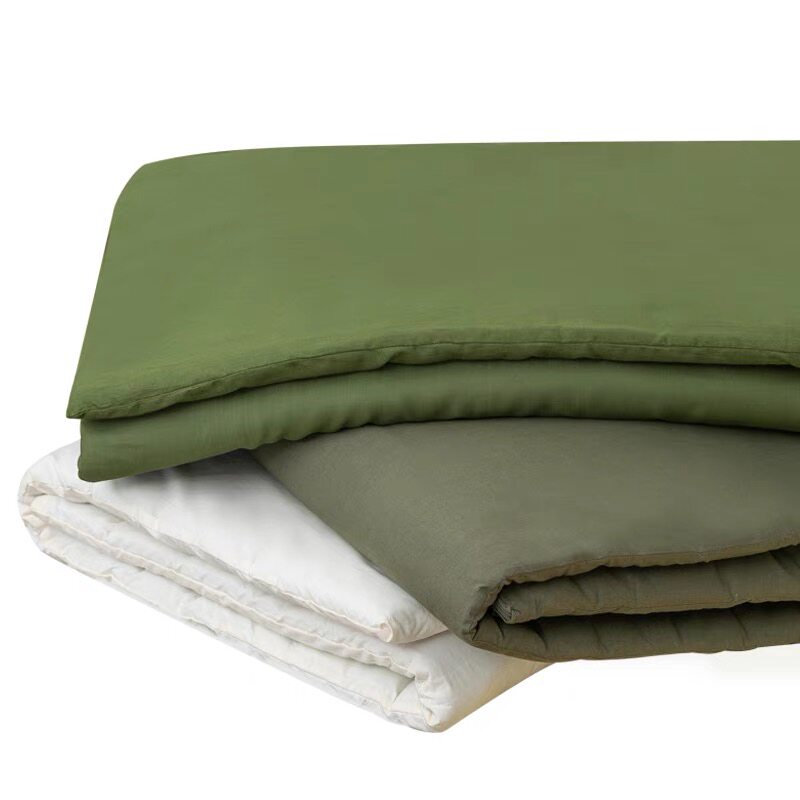 Army green mattress white mattress single bed student dormitory cotton mattress army green mattress hot melt cotton mattress