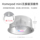 Подходит для комплекта для модификации потолочного динамика Apple homepod mini потолочный встроенный монтажный кронштейн mini 2