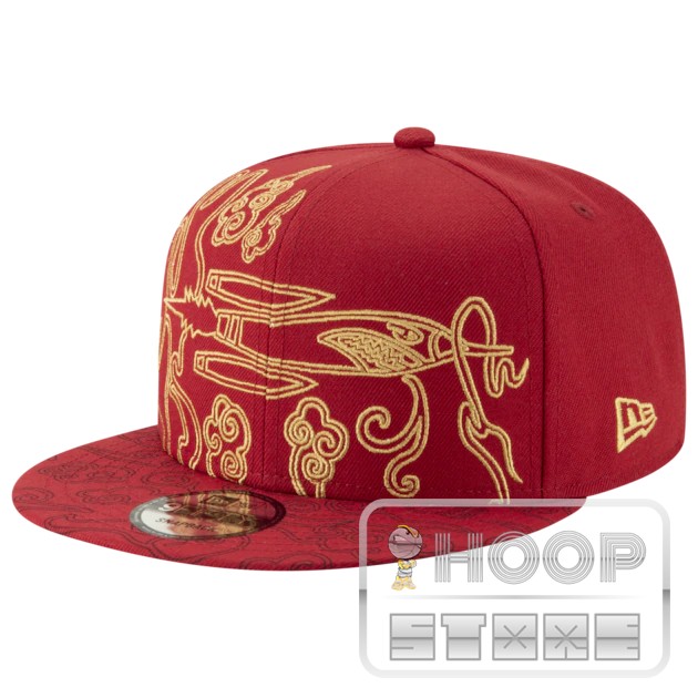 Hoa Kỳ Mua sắm Kỷ nguyên mới Houston Rocket Cap Phiên bản thành phố Xiangyun Sports Cap - Mũ thể thao