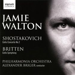 (Reservation) Jamie Walton Shostakovich # 2 Brighton Cello Concerto CDs