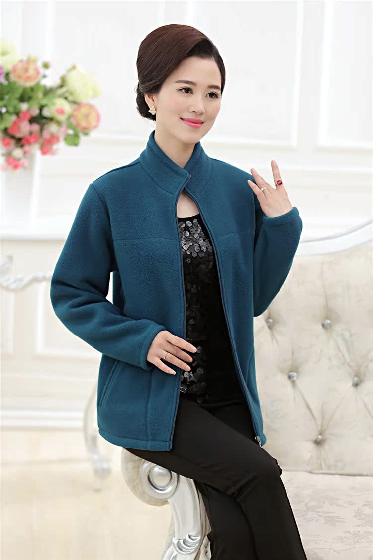Áo khoác ngoài, phụ nữ trung niên, mẹ, mùa thu và mùa đông, áo len ngắn, 30 dì, mẹ, 40 đến 50 tuổi, 60 áo kiểu nữ đẹp tuổi 35