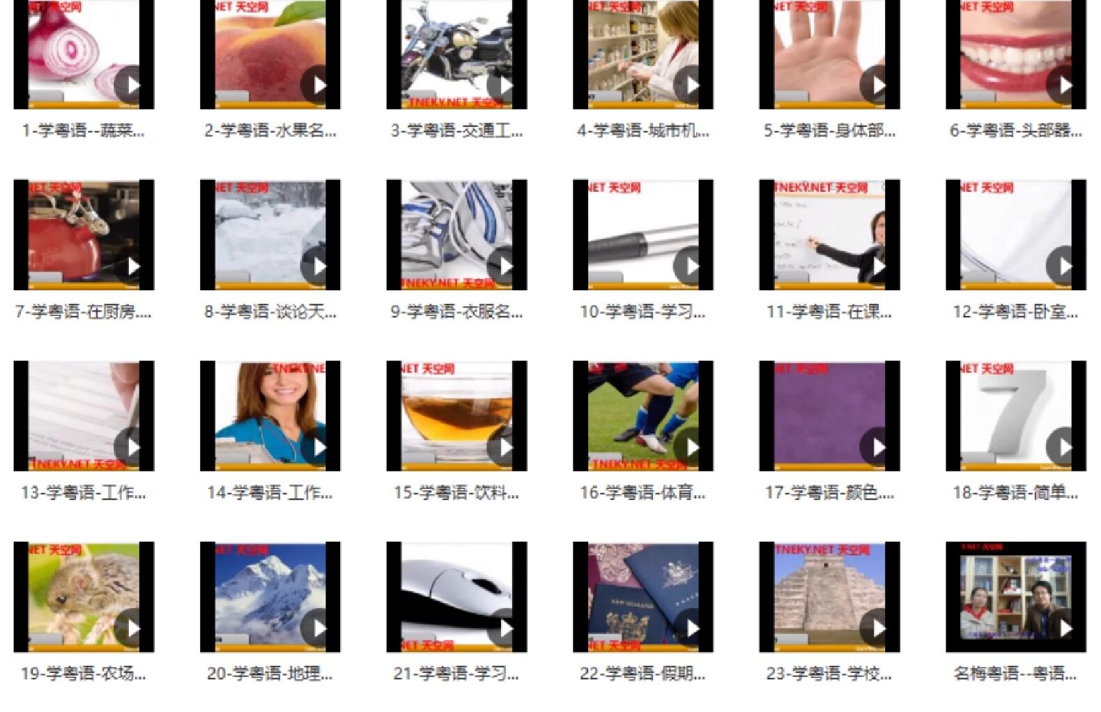 图片[14]-粤语零基础视频教程-香港话广东话学习教程速成入门到精通【电商热销1254】-暗冰资源网