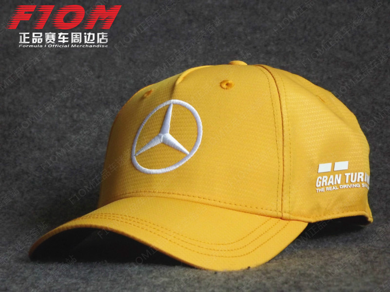 F1 Mercedes Team Mercedes AMG Hamilton 2020 Abu Dhabi Station Yellow Racing Hat