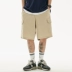 Ông Giang Nam nguyên bản 20 chiếc quần short dụng cụ thẳng của Amoi Nhật Bản quần short nam hợp mốt thương hiệu quần dài năm điểm - Quần làm việc