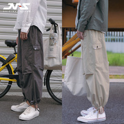 Mr. Jiangnan người đàn ông gốc của triều nam giới và phụ nữ lỏng lẻo Nhật Bản dụng cụ quần âu đường phố quần chân quần chín quần nam mùa hè