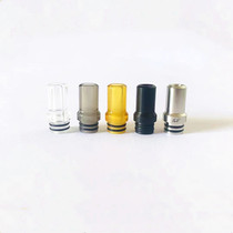 High throw light 510 drip nozzle flash nozzle mouth cigarette mouth Black Ice anti-hot taste mtl drip tip