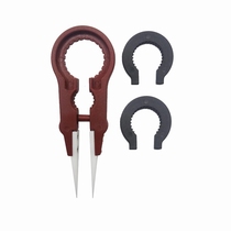 Anti-jam ceramic tweezers anti-static corrosion resistance high temperature non-magnetic insulation ceramic tip tool Tweezers