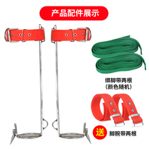 Manufacturer produces stainless steel upright climbing tree theorizer large inflection tree special tool foot button anti-slip foot zezuer button