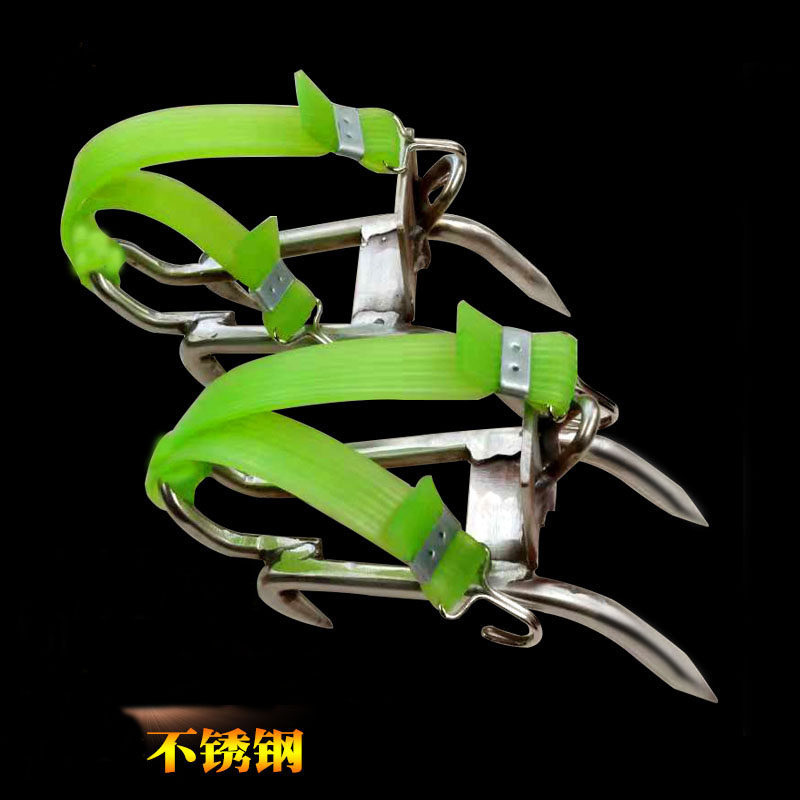 Manufacturers tree climbing artifact cat claw stainless steel tree climbing artifact cat claw feet iron shoes iron shoes special tools for tree climbing iron shoes
